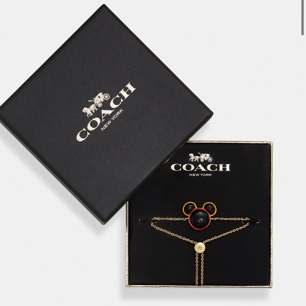 Coach Disney Mickey Mouse X Keith Haring Slider Bracelet